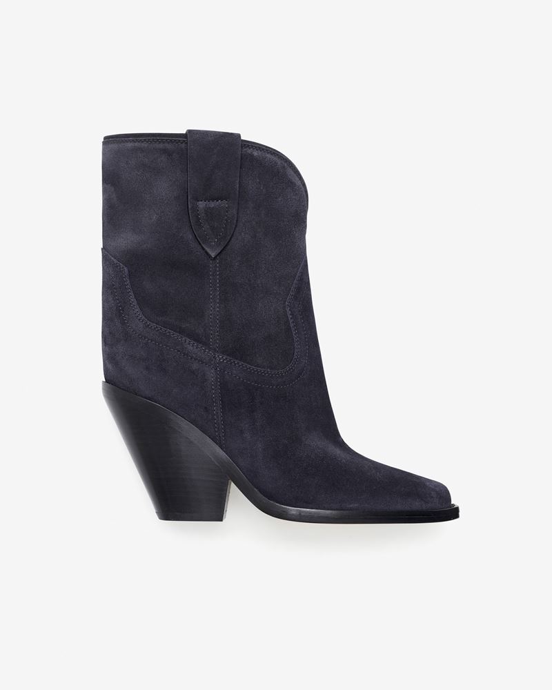 LEYANE SUEDE COWBOY BOOTS